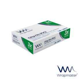   Wrapmaster 3000 PVC fólia 30cm x 300m (3 tekercs/karton)( Új cikkszám: 31C80)