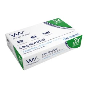   Wrapmaster Compact PVC Fólia utántöltő 30cmx225m (3 tekercs/karton) NEW 